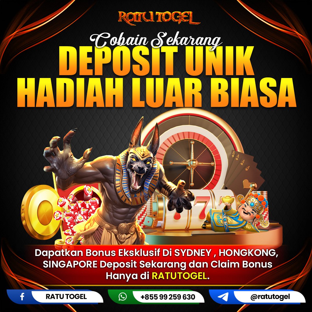 RATUTOGEL - Top Situs Toto Online Resmi Pasaran Togel Tercepat 24 Jam