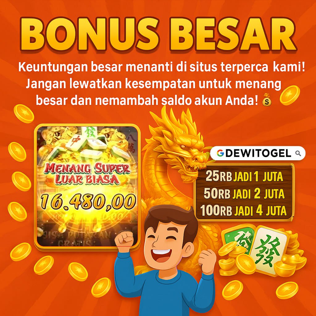 DEWITOGEL 🛰️ Link Paling Amanah Gampang Akses Diskon Full Terbesar