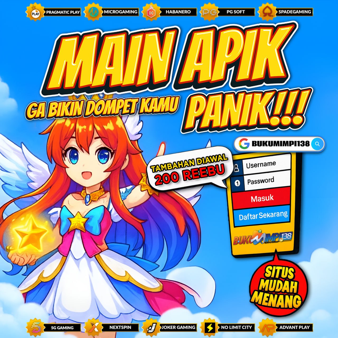 Galeri foto BUKUMIMPI138 ✈️ Login Situs Togel Online 4D Handal : Daftar Link Bandar Togel Online Resmi di Jakarta